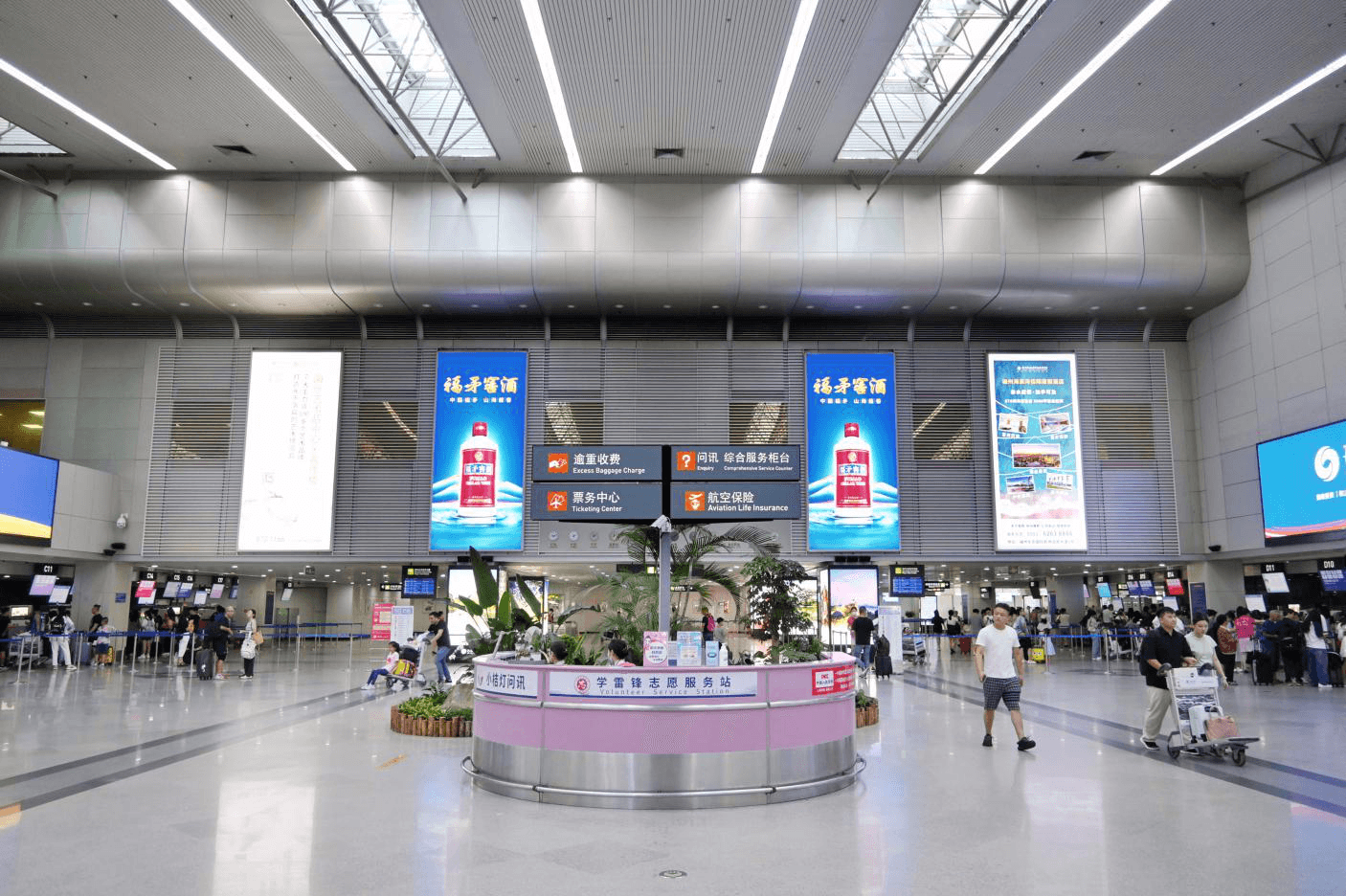 福州長樂機場廣告價格收費多少錢？福州機場出發(fā)到達春運熱門廣告