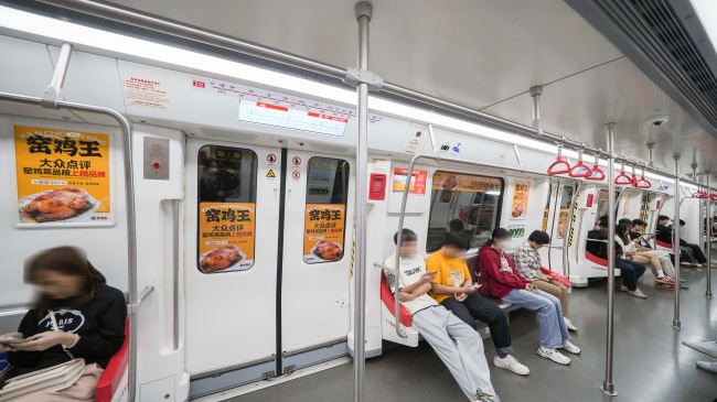 南寧地鐵內(nèi)包車廣告品牌列車投放優(yōu)勢，南寧地鐵列車廣告價格收費