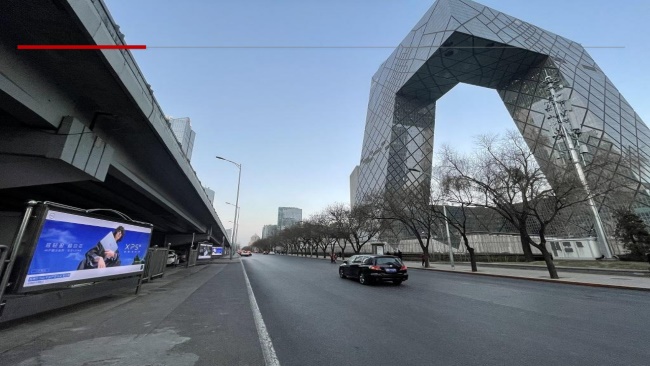 北京三環(huán)國貿(mào)燈箱圍擋大牌廣告投放，北京大屏廣告價格